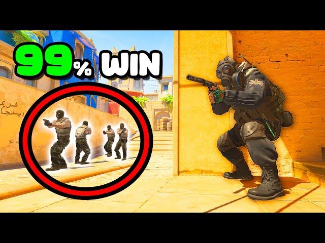 99% WIN RATE TACTIC! - CS2 BEST MOMENTS