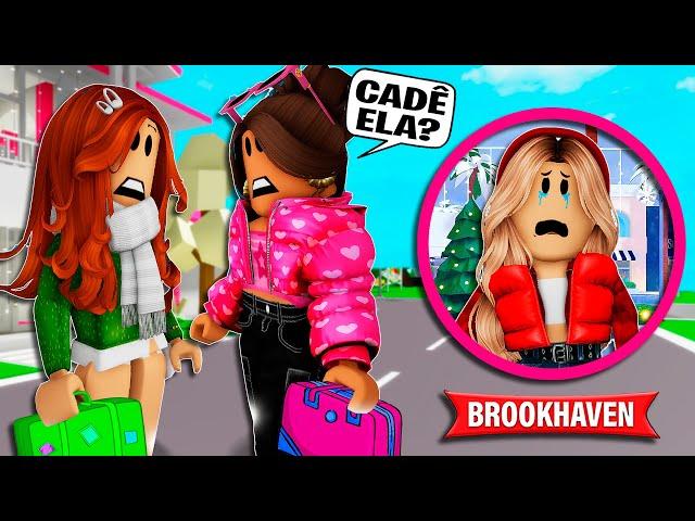 A MENINA que FOI ESQUECIDA NA VIAGEM DE FÉRIAS | Historinhas Brookhaven Roblox | Bibi e Lud