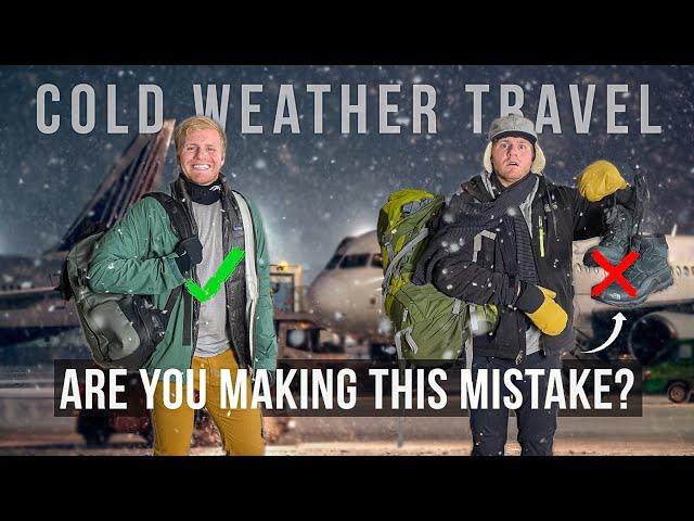 Minimalist Packing Tips for Cold Weather Travel! (Keep Warm With Less for Fall/Winter)