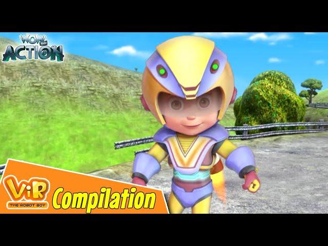 Best Episodes Of Vir The Robot Boy | Cartoon For Kids | Compilation 84 | Wow Kidz Action