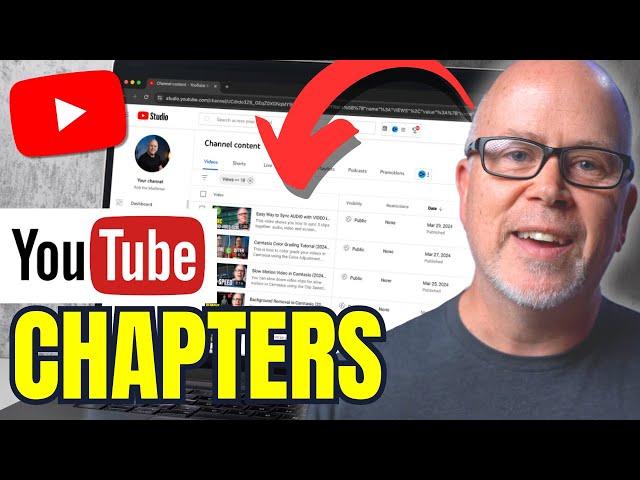 How to create Chapters in Youtube Videos in 2024