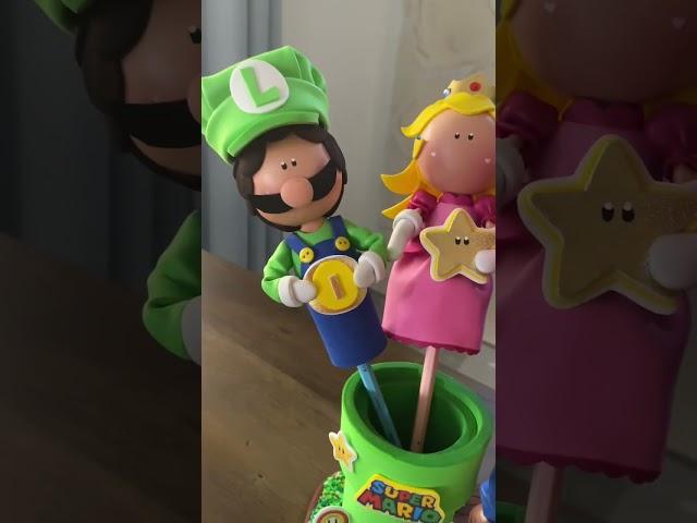 Súper Mario/ Luigi/ Peach en fomi  #diy #foam #doll #diyfoam #foamcrafts #fomix #porcelanicron