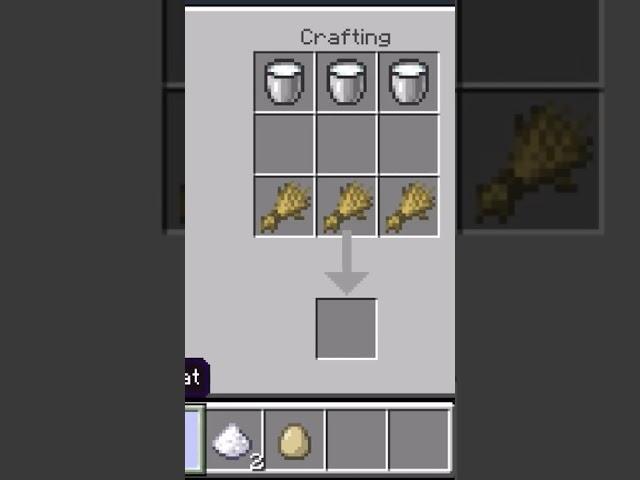 how to make cake in Minecraft #shorts