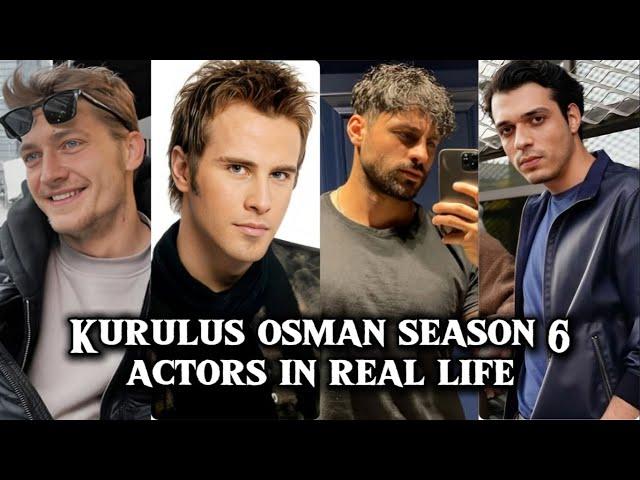 Kurulus Osman season 6 actors in real life || Real name and age️... #kurulusosman #viral