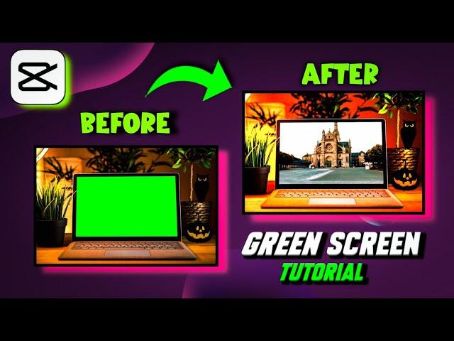 How To Replace Green Screen | Capcut Edit Tutorial