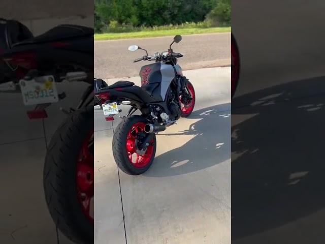 Yamaha MT-03 w/ full exhaust!