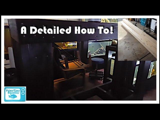 How to Build a Fish Tank Stand