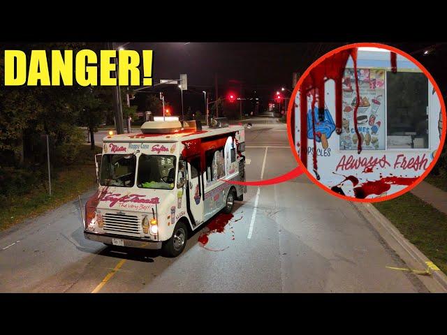 IF YOU SEE BLOOD ON AN ICE CREAM TRUCK, STAY AWAY! (IT'S A TRAP)