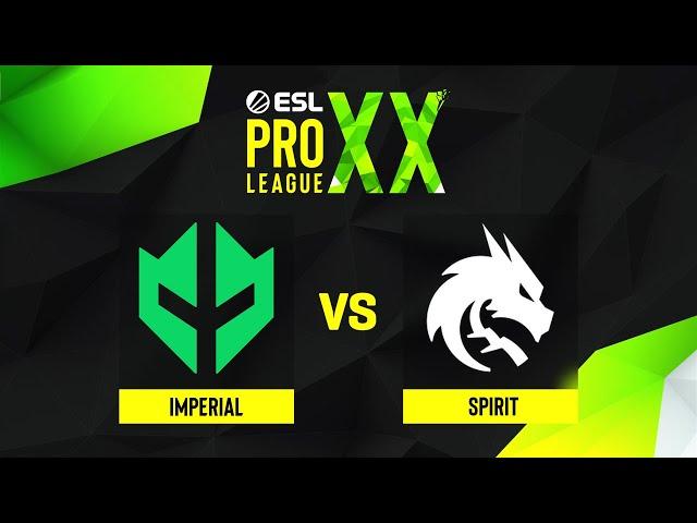 Imperial проти Spirit | ESL Pro League Season 20