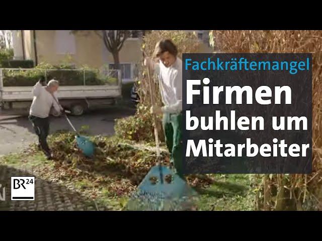 Fachkräftemangel: Wie Unternehmen um Mitarbeiter buhlen | mehr/wert | BR24