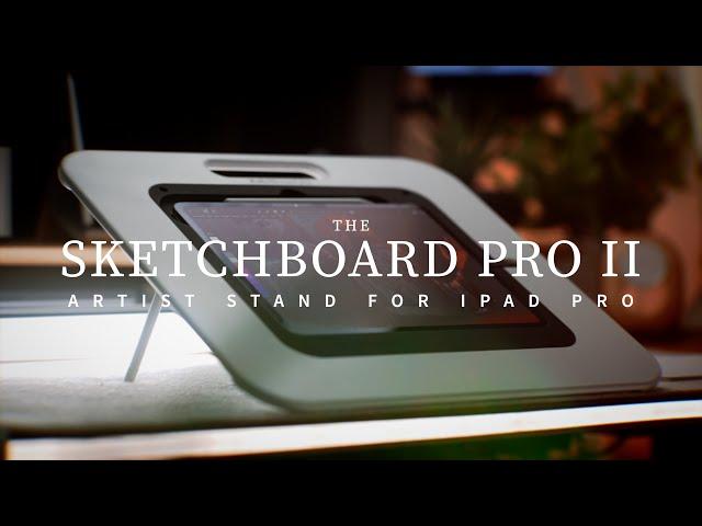 Sketchboard Pro II - The Most Versatile Artist Stand For iPad Pro (M4 iPad Pro Edition)