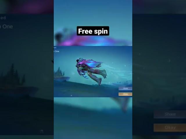 what can we get in free spin? #shorts #short #mobilelegends