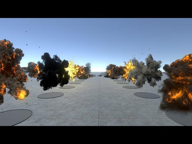 HQ Realistic explosions | Demo for Asset Store