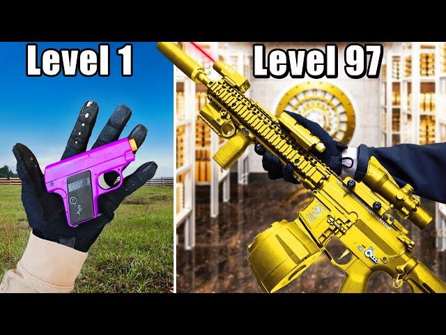 Airsoft Guns from Level 1 to 100!