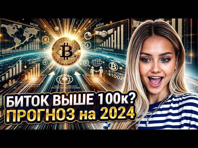  100к БАКСОВ за 1 BTC? Эксперты Дали Прогноз Биткоина на 2024 | Биткоин Сегодня | Новости Биткоина