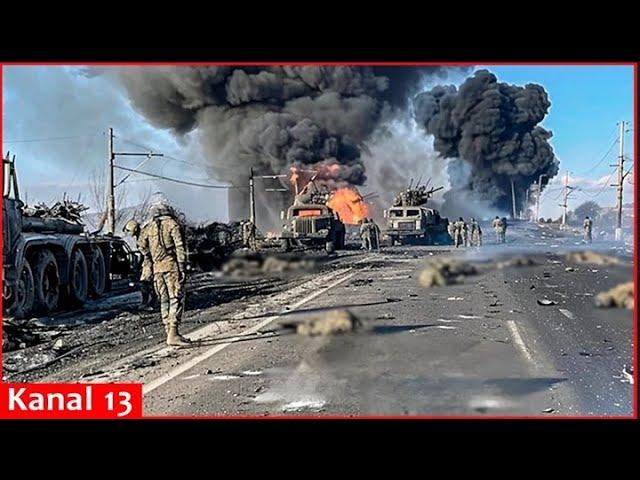 “Surprise for Russians”: Ukraine destroys Russian column and many soldiers with modernized HIMARS