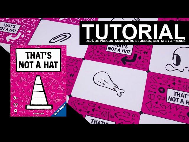 Eso no es un SOMBRERO (That's not a HAT!) | Cómo jugar