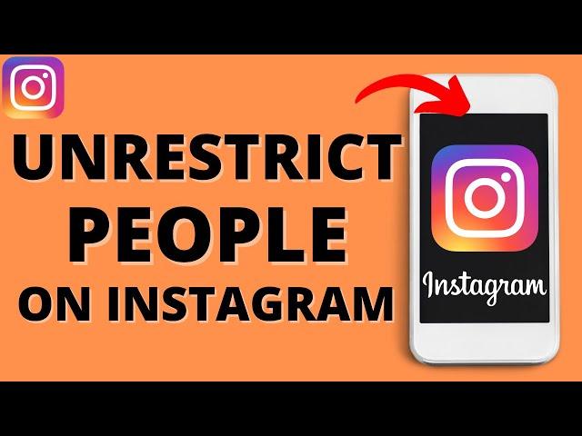 How to Unrestrict Account on Instagram - Remove Restriction on Instagram