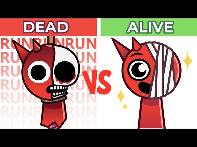 Incredibox Sprunki DEAD Versions Vs ALIVE Sprunki Versions