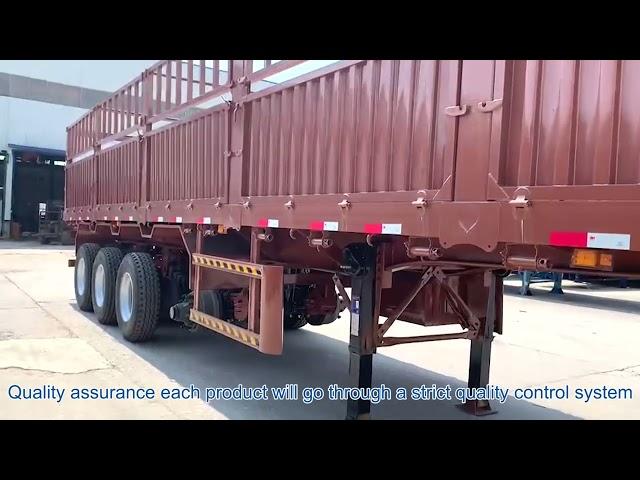 Fence Cargo Semi Trailer | Cargo Trailer For Sale