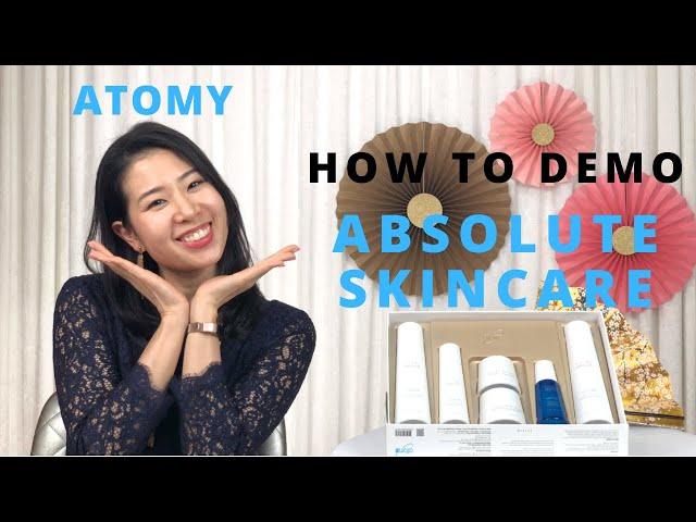 Absolute Skincare Set: How to Demo, English