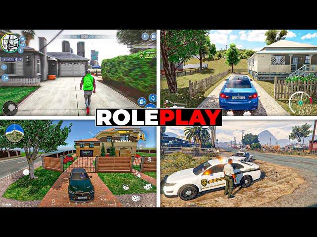 TOP 10 Best Open World ROLE PLAY Games like GTA 5 Online for Android & iOS • High Graphics Games