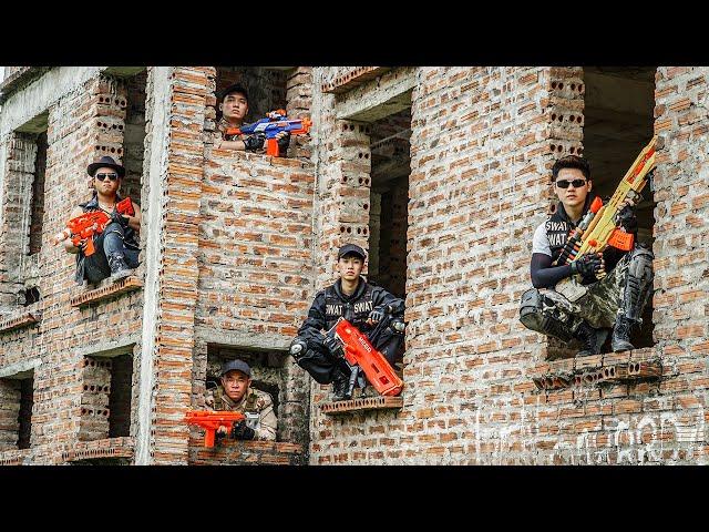 LTT Game Nerf War : Warriors SEAL X Nerf Guns Fight Gang Destruction Braum Crazy Mercenary Duo