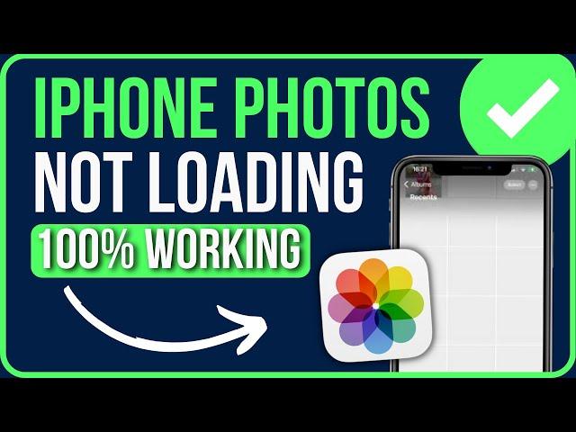 [FIXED] IPHONE PHOTOS NOT LOADING 2024 | How to Fix Photos Not Loading on iPhone