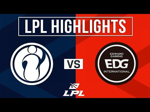 IG vs EDG Highlights ALL GAMES | LPL 2025 Split 2 Playoffs | Invictus Gaming vs EDward Gaming