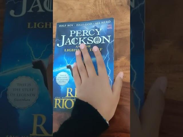 Percy Jackson and the Lightning Thief book review by Yahavi's bookhub