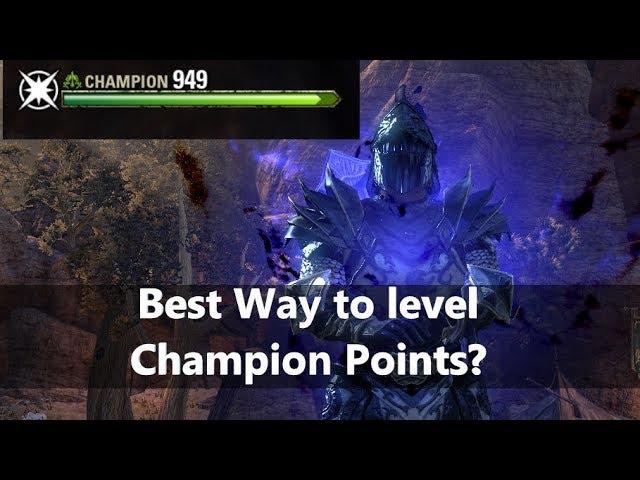 ESO l What's the best way to gain Champion Points?