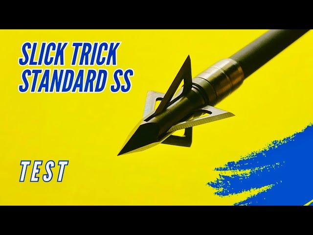 SLICK TRICK STANDARD SS, 125 gr Broadhead Test