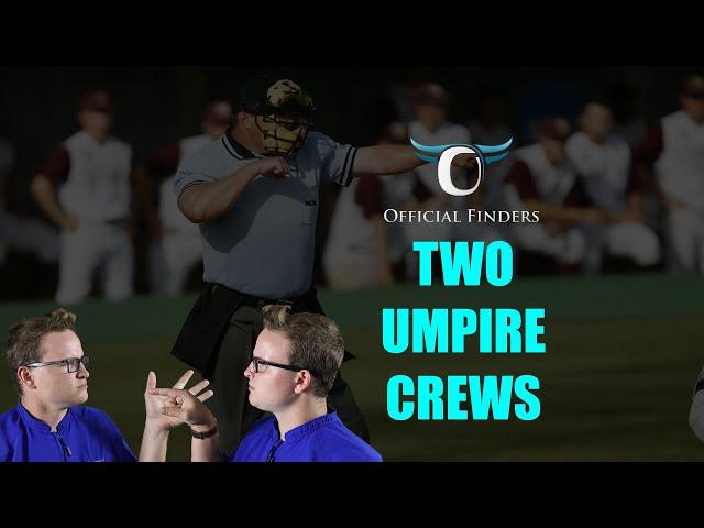 TWO UMPIRE CREWS for BEGINNERS | Umpire Training