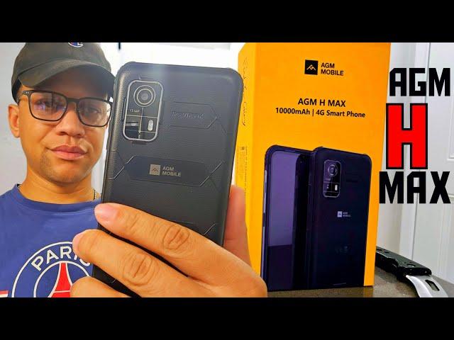 AGM H MAX Rugged Smartphone Unboxing | MASSIVE 10000mAh Battery!