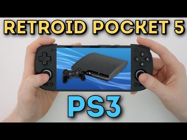 Retroid Pocket 5 PS3 Emulation | RPCS3 on Android !