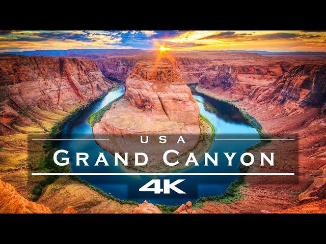 Grand Canyon, USA  - by drone [4K]