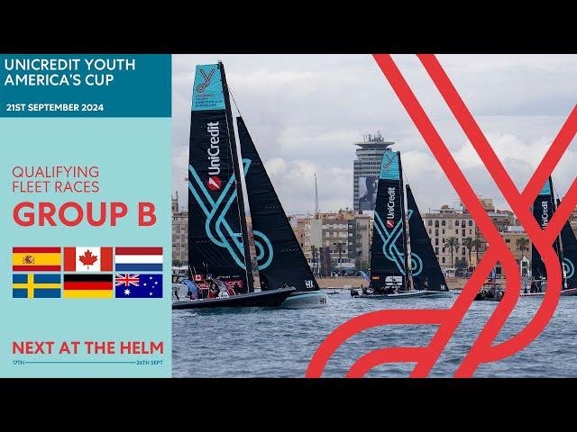 UniCredit Youth America's Cup - Group B - LIVE