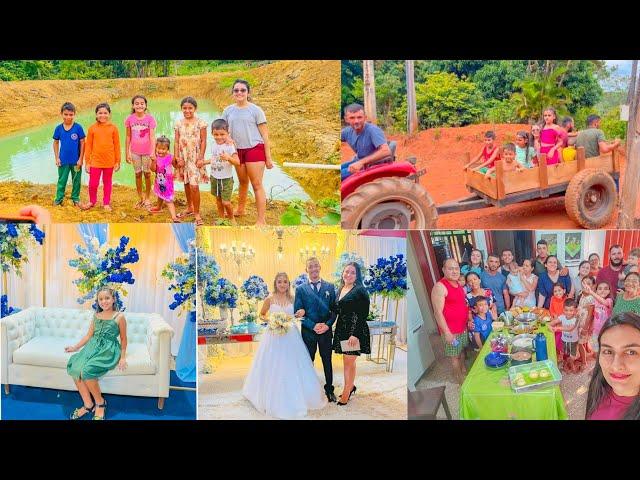 NOSSO FINAL DE SEMANA ️FOMOS AO CASAMENTO DO NOSSO PRIMO // PASSEIO EM FAMÍLIA 🫰