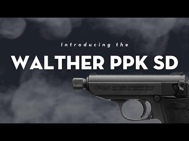 Introducing the Walther PPK SD - Walther’s First EVER Suppressor Ready PPK