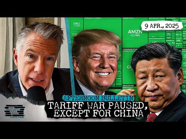 Trump Slams The Brakes On Tariff War—Except Against China & Report Shows Biden COVID Coverup