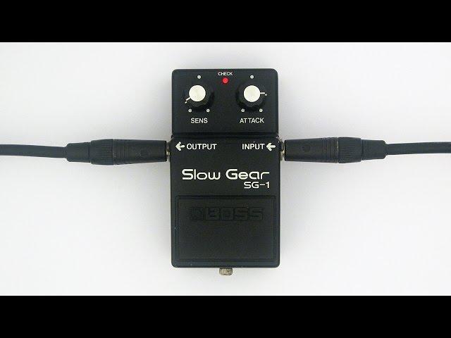 BOSS SG-1 Slow Gear Demo