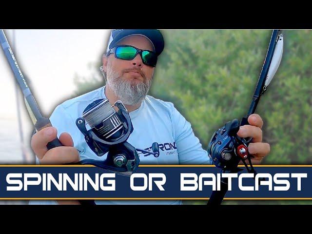 Baitcasting VS. Spinning Reels [What's Right For YOU?]