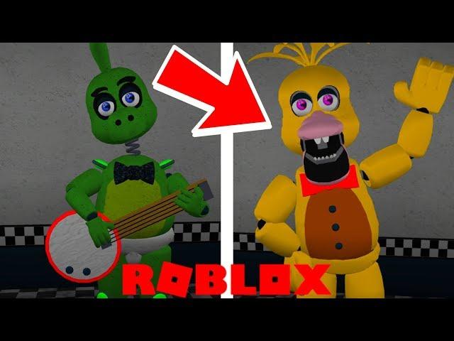 FNAF 7 ANIMATRONICS IN ROBLOX ?! Hew's Arcade And Pizza