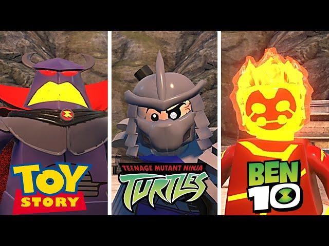 Top 10 Crossover Mods In LEGO DC Super Villains - Part 1