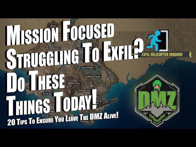 DMZ Exfil campers are so easily avoided now!