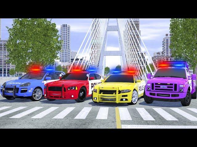 Meet New Police Cars Sergeant Lucas - Wheel City Heroes (WCH) - Fire Truck Cartoon for Kids