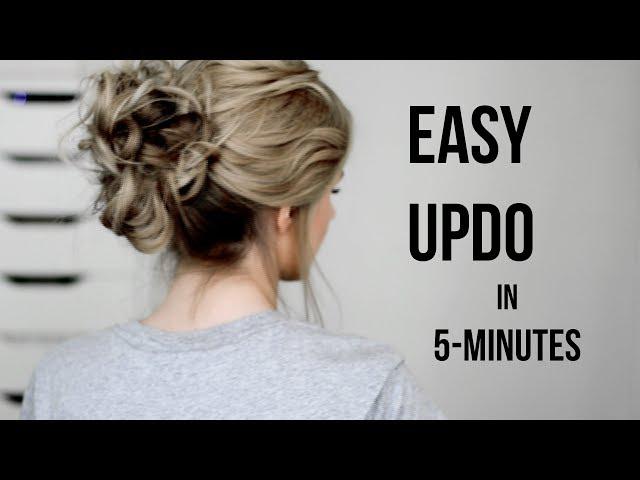 Easy Updo ⧊ Silkeblogs