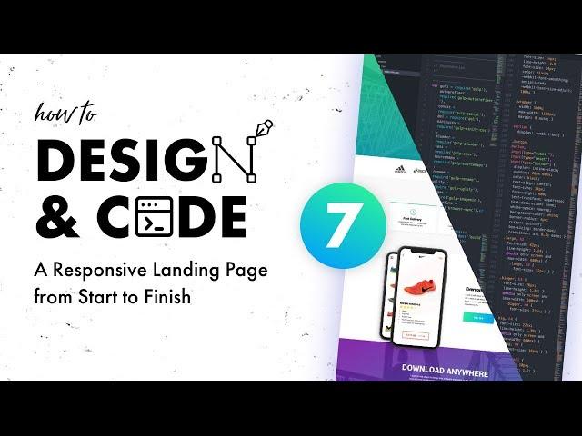 7 - Design & Code a Responsive Landing Page from Start to Finish | Coding the Nav and Header