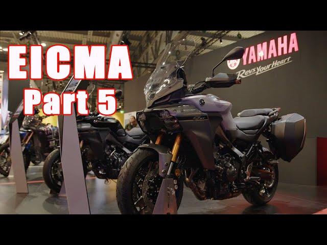 In part 5 we look at Yamaha's new releases showcased at EICMA 2024