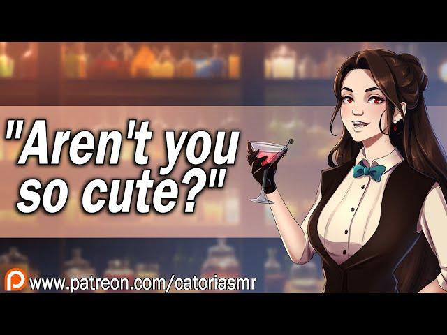 Flirty Bartender Thinks You’re Cute "I don't bite~" [Vampire] [ASMR Roleplay]